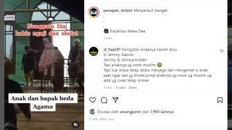 Setia Nungguin Ngaji dan Salat, Anak dan Bapak Beda Agama Ini Banjir Pujian: Bapak yang Berhasil