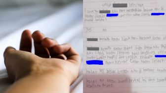 Ngeri! Surat Cinta Anak SD Ini Bikin Syok, Tulisannya Penuh Unsur Pelecehan Seksual