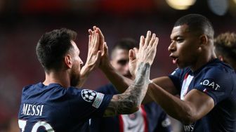 Lionel Messi Bantu Kylian Mbappe Pecahkan Rekornya Sendiri di Liga Champions