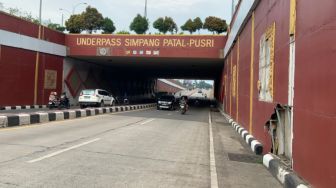 Underpass Palembang Dikeluhkan Warga: Ruas Jalan Berlubang, Saat Malam Banyak Begal Karena Gelap