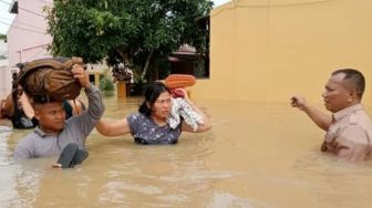 Ribuan Rumah Warga Labura dan Asahan Terendam Banjir, Terbesar Sejak Labuhan Batu Utara Berdiri!