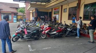 Ada 43 Motor Warga Ditemukan Polres Tasik Kota, Silahkan Cek