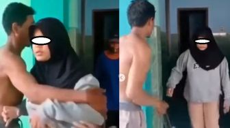 Gadis Berhijab Kepergok Mesum Bareng Pacar di WC Masjid, Emak-emak: Gak Modal!