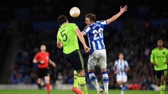 Mimpi Apa Harry Maguire? Duet Jadi Striker Bareng Ronaldo di Laga Real Sociedad vs Man United