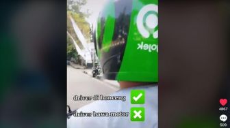 Driver Ojol Cantik Curhat, Mengaku Customernya Sering Tak Tega Bonceng