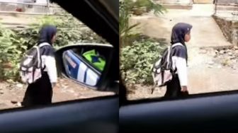 Bocah Perempuan Ketakutan Saat Polisi Tawari Tumpangan, Netizen: Hilang Kepercayaan Publik