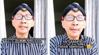 'Abis Digebukin Otaknya Geser' Abu Janda Sebut Ade Armando Sama Saja Serukan Politik Identitas ke Anies