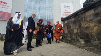 Gaungkan Semangat Toleransi Umat Beragama, Delegasi R20 Kunjungi Candi Hindu di Kompleks Universitas Islam Indonesia