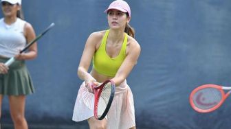 Gemar Olahraga Tenis, Ini Potret Pevita Pearce Tampil Cantik Pamer Body Goals