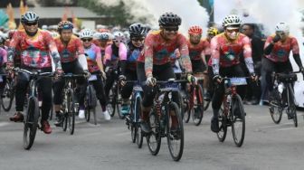Tour de Borobudur 2022: Ganjar Pranowo Gowes Solo-Magelang via Sleman Sepanjang 104 Kilometer