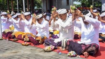 Pemkot Denpasar Peringati Tumpek Landep Dengan Ritual Jana Kerthi