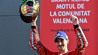 Finis Kesembilan di Valencia, Francesco Bagnaia Juara Dunia MotoGP 2022