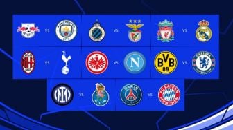 8 Fakta Hasil Drawing Babak 16 Besar Liga Champions: Rekor Buruk Liverpool dan Spurs, Die Roten Didgaya