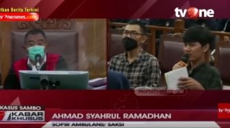 Jemput Jenazah Brigadir Yosua, Petugas Ambulance Diminta Cek Nadi Almarhum: Wajahnya Ditutup Masker