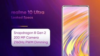 Muncul Teaser Realme 10 Ultra, Dilengkapi Snapdragon 8 Gen 2 dan Kamera 200MP, Asli?