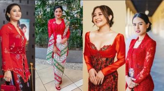 Tagar Kebaya Merah Trending Topic, Ini 7 Artis yang Juga Kerap Pakai Kebaya Anggun