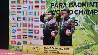 Raih 6 Emas, Indonesia Juara Umum Kejuaraan Dunia Para-Badminton BWF 2022