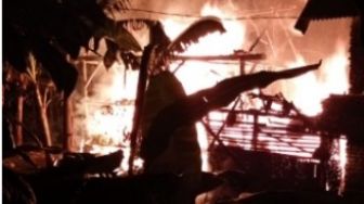 Rumah Warga Lebak Terbakar Saat Pemiliknya Terlelap Tidur