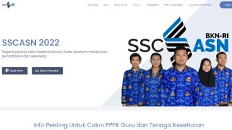 Cara Cek Hasil Seleksi PPPK Nakes 2022 di sscasn.bkn.go.id