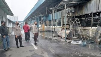 PT PWI Serang Terbakar, Api Diduga Berasal dari Tabung Thermopack