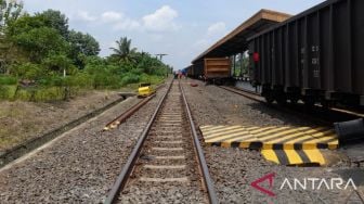 KAI Investigasi Penyebab Tabrakan 2 KA Babaranjang di Stasiun Rengas Lampung Tengah