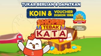 Kunci Jawaban Shopee Tebak Kata Selasa 8 November 2022, Tantangan Harian