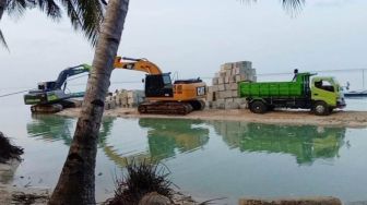 Pembetonan di Pantai Sousu Wakatobi Dianggap Ancam Kelangsungan Pariwisata