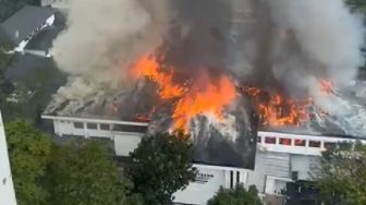 Terbakar, Kantor Bappelitbang di Desain Ridwan Kamil