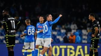 Hasil Liga Italia: Napoli Tekuk Empoli, AC Milan Ditahan Imbang Cremonese