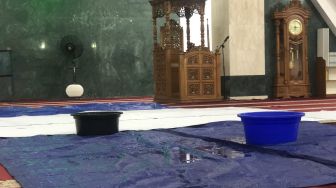 Tunggu Anggaran Pemprov DKI, Kebocoran Masjid Hasyim Asyari Bakal Diperbaiki Tahun Depan