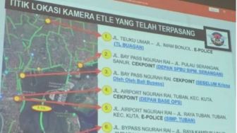 8 Kamera ETLE Dipasang di Denpasar, Terekam Melanggar Langsung Ditilang