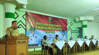 Pemprov Lampung Gelar Penyuluhan Hukum Terpadu di Tulang Bawang