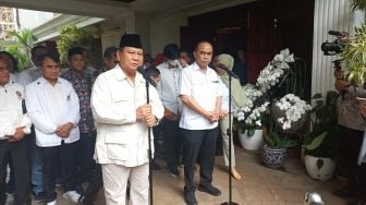 Usai Bertemu Relawan Jokowi di Kertanegara, Prabowo: Banyak Hasilnya Istilahnya Kita Tadi Buka-bukaan