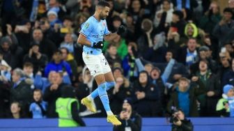 Leeds vs Man City: Riyad Mahrez Minta The Citizen Bangkit Demi Kejar Arsenal