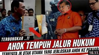 CEK FAKTA: Benarkah Jusuf Kalla Biang Kerok yang Jebloskan Ahok ke Penjara?