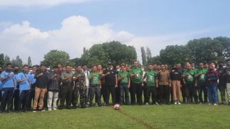 Dua Tahun Absen, Hari Ini Turnamen Sepak Bola Piala Danrem 072/ Pamungkas Resmi Kembali Bergulir