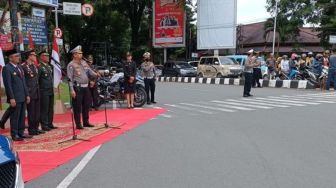 Cara Unik Ditlantas Polda Sumbar Peringati Hari Pahlawan di Jalan Raya Padang, Minta Pengendara Heningkan Cipta