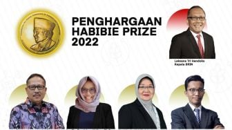 BRIN Bersama Yayasan SDM-IPTEK Gelar Habibie Prize 2022