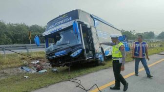 Bus Angkut 53 Siswa SMK Kecelakaan di Tol Gempol Pasuruan, Begini Kondisi Korban