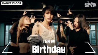 Lakukan Gerakan Sulit saat Dance Practice 'Birthday', Ten NCT Banjir Pujian