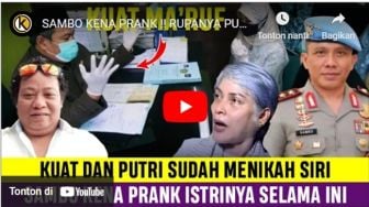 Fakta Isu Putri Candrawathi dan Kuat Ma'ruf Nikah Siri, Ferdy Sambo Menyesal Bunuh Brigadir J?