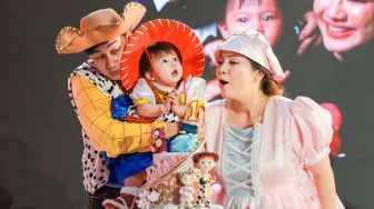 7 Potret Ulang Tahun Bible Anak Caesar Hito dan Felicya Angelista, Meriah Mengusung Tema Animasi Toy Story
