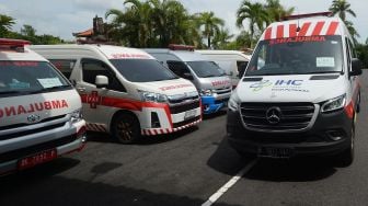 Puluhan Ambulans VVIP Disiapkan untuk KTT G20