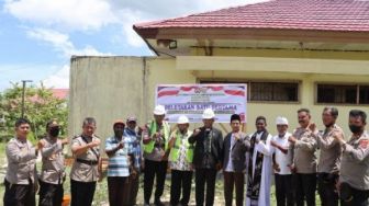 Polres Keerom Bangun Sel Khusus Bagi Pemabuk dan Penjual Miras