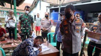 Kapolda Banten Pantau Langsung Proses Pilkades Serentak di Kabupaten Lebak