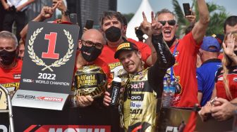 Alvaro Bautista Sabet Gelar Juara Dunia WSBK 2022