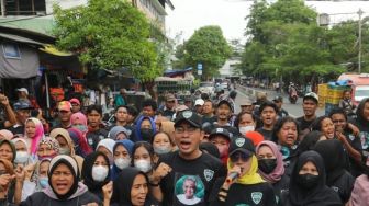 Komunitas Warteg dan Pedagang di Pasar Koja Ramai-ramai Beri Dukungan untuk Ganjar