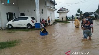 600 Rumah di Desa Kota Batu OKU Selatan Terendam Banjir