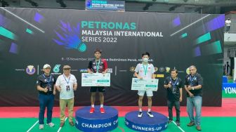 Syabda Perkasa Belawa Juarai Malaysia International Series 2022