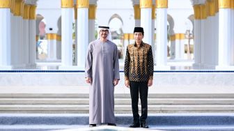 Jokowi: Masjid Raya Syeikh Zayed Jadi Simbol Persaudaraan Rakyat Indonesia dan UEA